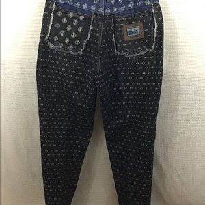 damaged jeans from the 90s